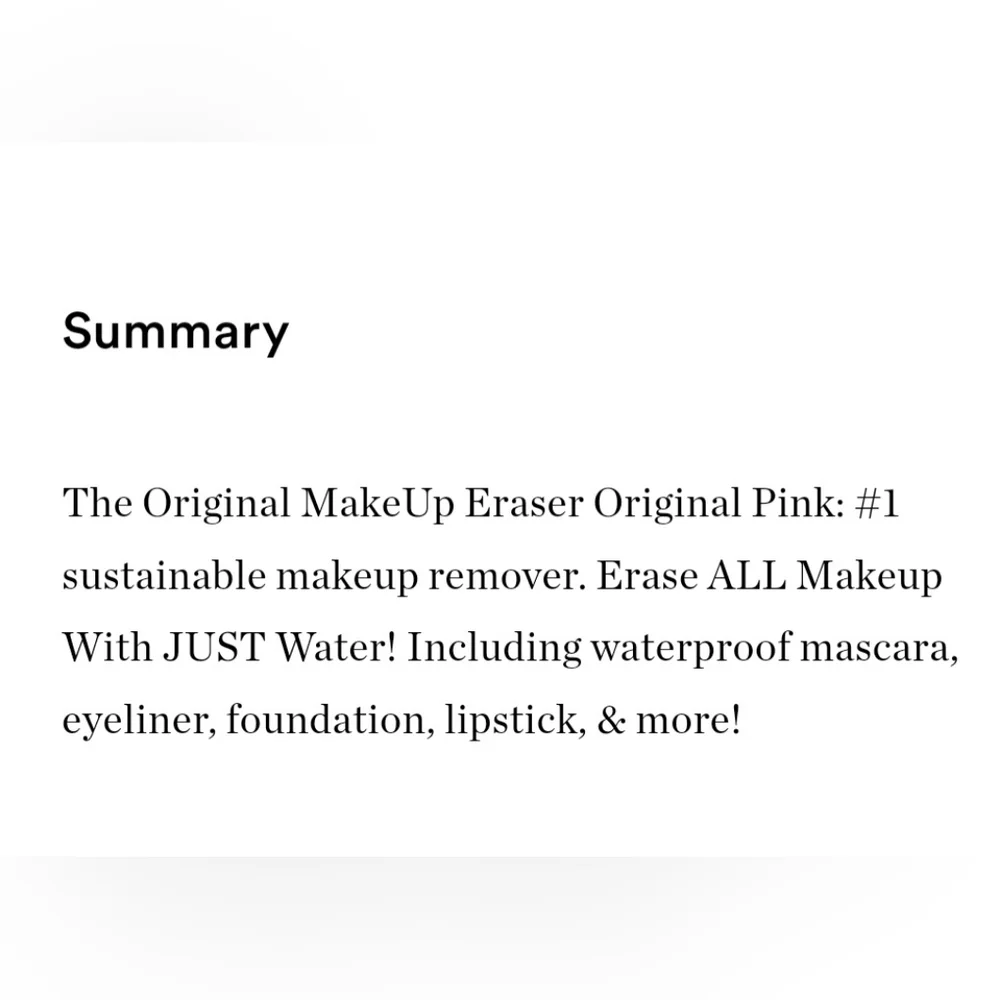 Original Makeup Eraser